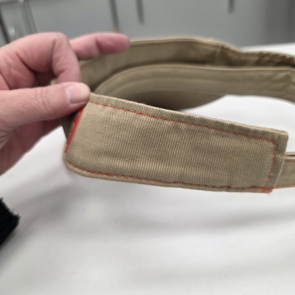 Live Bottom Tan Visor - Picture 2 of 5